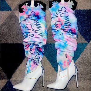 Beautiful over the knee boots